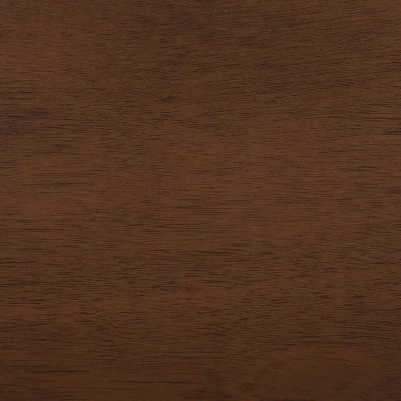 Bureau 2 tiroirs avec détails nervurés en bois naturel, style rustique